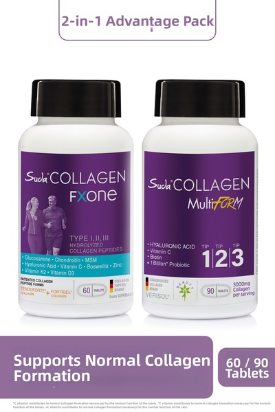 Suda Collagen Multiform Tablet + Fxone Tablet |   Collagen Type I-Ii-Iii |   ...