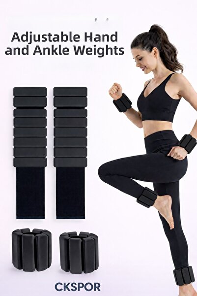 SLİPT New Generation Adjustable Hand and Ankle Weight |   2 Pieces, Silicone ...