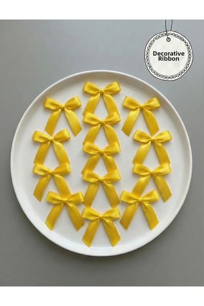 Massaltay 10 bucăți de fundite pentru decorarea bradului de Crăciun – panglic...