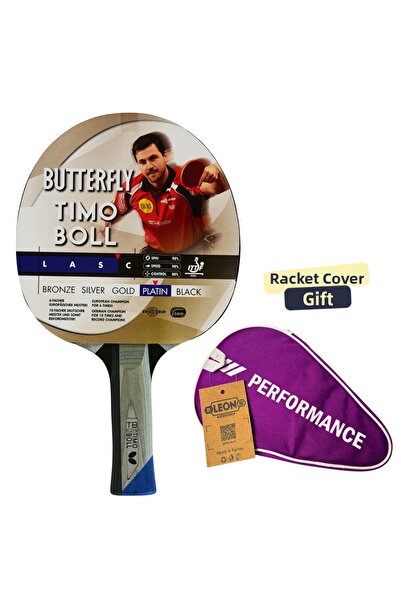 BUTTERFLY Timo Boll Platinum Table Tennis Racket Ittf Approved - with Racket ...