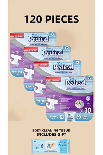 Halk حفاضات طبية مقاس كبير جداً (HLK21)