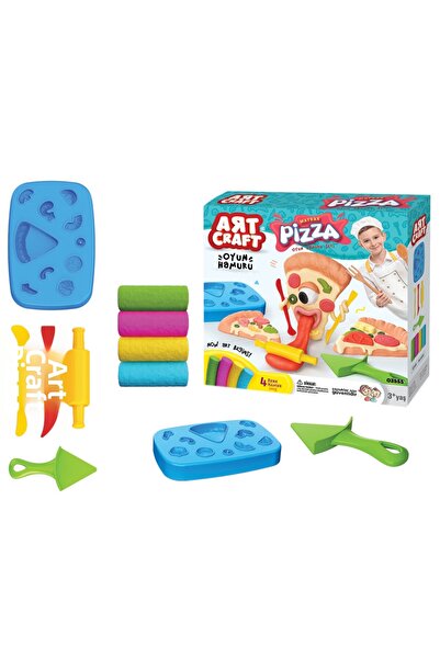 Sayıcı Kids مجموعة عجينة البيتزا 200 جرام |   عجينة لعب آمنة تم اختبارها من ح...