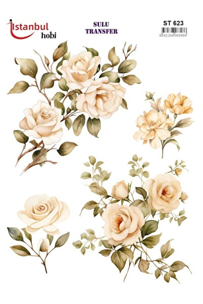 İstanbul Hobi Water Transfer Paper 25X35Cm St-623