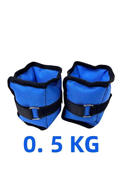 ME&RA SPORT 0.5 كجم × 2 قطعة، إجمالي 1 كجم، أكياس رمل لتمرينات اليد والقدم وا...