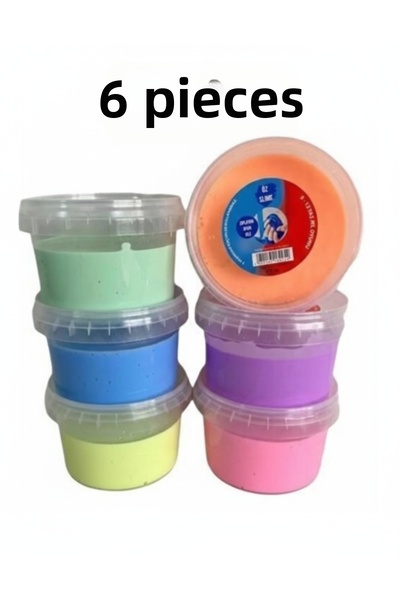 sfs elektrik سلايم بألوان الباستيل 6 قطع 140 جرام