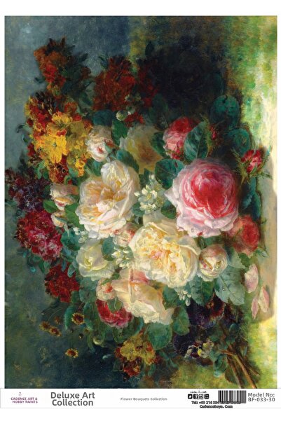 Cadence Brass Decorative Paper No:Bf33- 29X42Cm