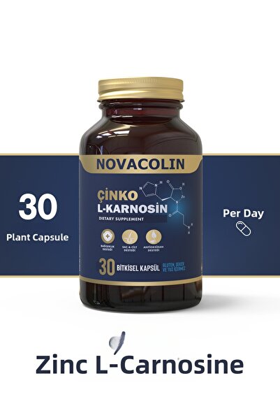 NOVACOLIN زنك إل-كارنوسين 67 ملغ 30 كبسولة نباتية