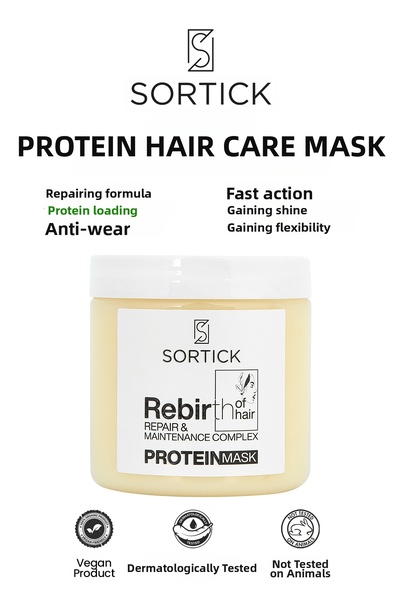 Sortick 500 مل قناع العناية بالشعر بالبروتين