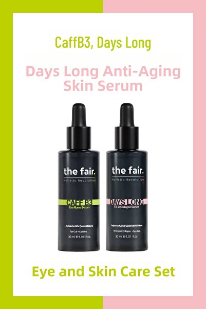 the fair. . مجموعة العناية بالبشرة ومحيط العين بمحتوى الببتيد