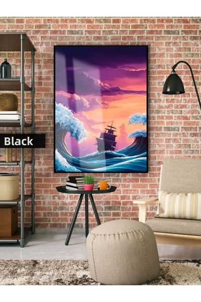 Harika bir ev HARİKABİREV | MODEL DE NAVE CU EFECT DE APUS DE SOARE VIOLET | ...