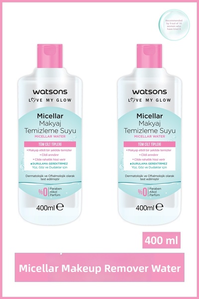 Watsons Micellar Perfect Makeup Cleansing Water * 2 Pieces