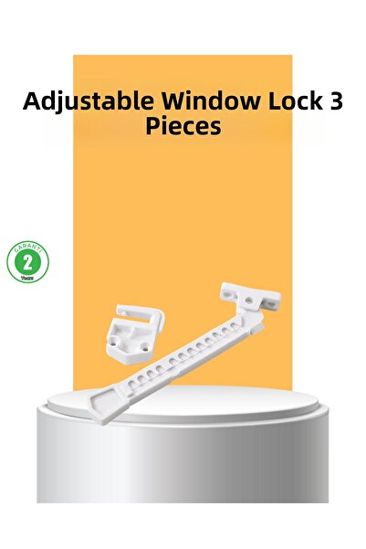 ZERO LAND مجموعة قفل أمان زجاج النوافذ من SPTRNS (112027) مع محدد للفتح