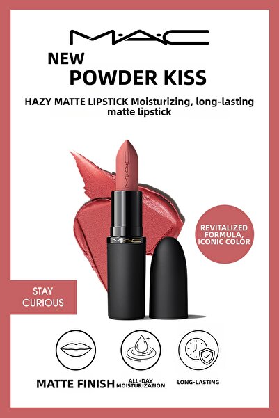 M.A.C Instant and Long-Lasting Moisturizing Lipstick, 10 Hours Lasting Stay C...
