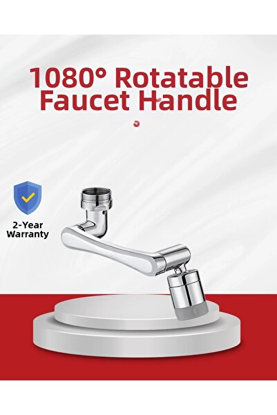 Fırsatkolik 1080 °   Multi-Directional Faucet with Spray and Foam Flow