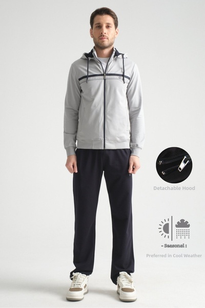 Shooter Sportswear Σετ ανδρικής φόρμας κλασικής φόρμας Premium Stand-up Colla...