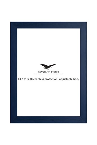 Raven Art Studio Potala A4-21x30cm Σκούρο Μπλε Πλαίσιο Εγγράφων Φωτογραφιών κ...