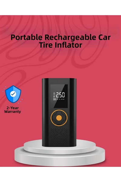 ZERO LAND Drnds Multi-Purpose Digital Tire Pump for Vehicles and Bicycles (18...