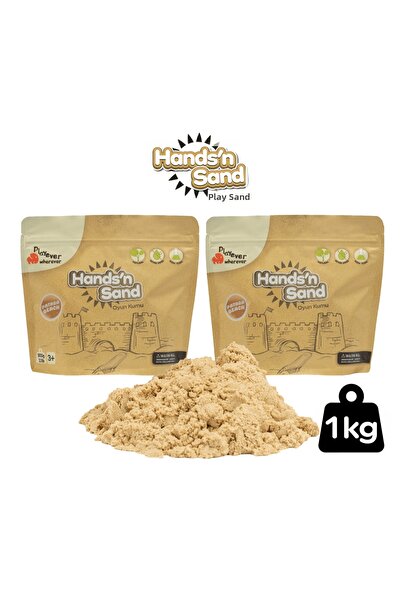 Playever Hands'N Sand Natural Play Sand 1kg - Natural