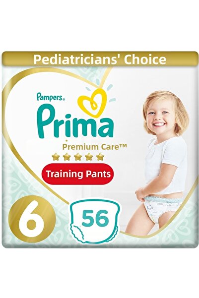 Prima حفاضات داخلية من بريميوم كير مقاس 6، عبوة مزدوجة كبيرة جدًا 28 قطعة × 2