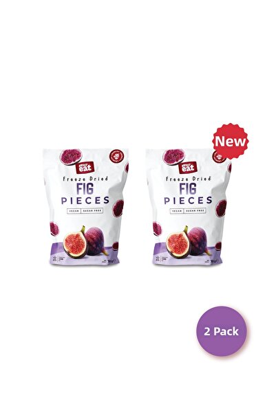 EverEat رقائق التين والفواكه المجففة 30 جرام × 2 قطعة فواكه مجففة بالتجميد