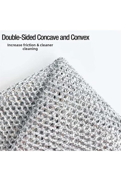 Generic 4 Pieces of Pot and Pan Scrubbing Cloth, Non-Scratch Oil Remover Kitchen Cleaning Cloth