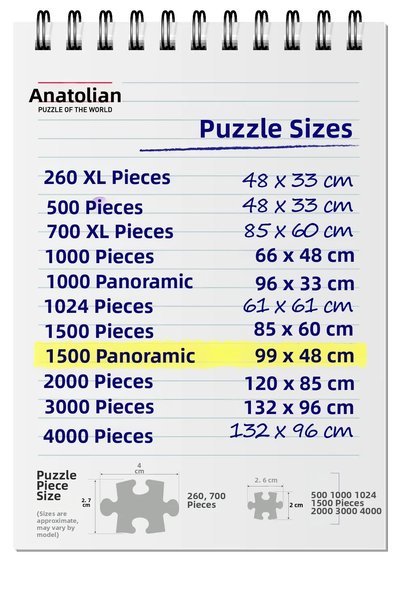 Anatolian Puzzle 1500 Piece Jigsaw Puzzle - Carpet Market in Cairo 3751