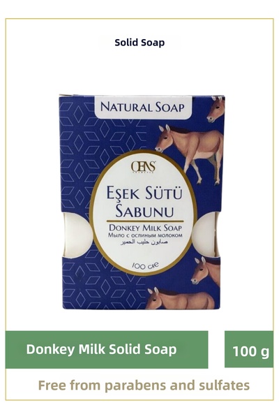 LAWİN Donkey Milk Soap – Natural Moisturizing and Nourishing Solid Soap for S...