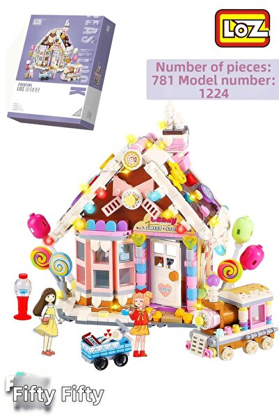 Vagonlife سلسلة إنتاج ألعاب لوز - متجر القصة الحلوة 781 قطعة