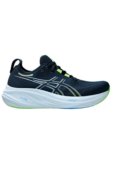 Asics Pantofi alergare barbati Gel-Nimbus 26-Bleumarin/Lime-43 1/2