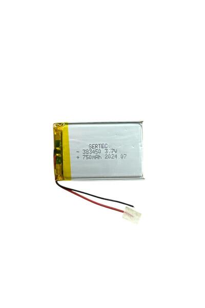 Skygo 383450 3.7V 750 MAh Li-Polymer Pil Devreli/1.5A