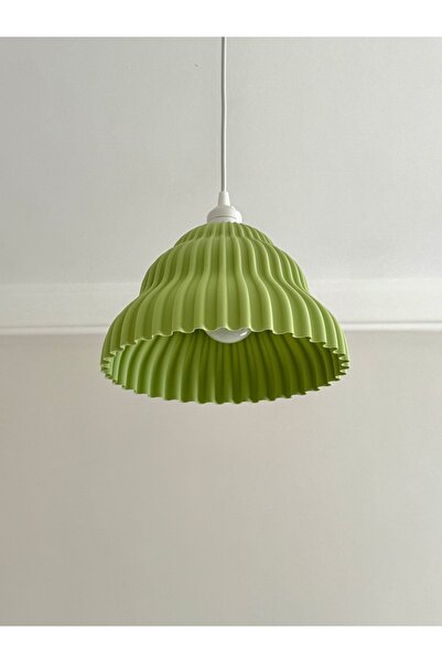 Lumba Design Dalga Motifli Pinterest Tarzı Özel Tasarım Sarkıt Avize (Bioplas...