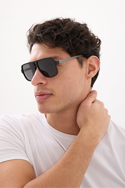 Eyesofia Aspenya  Polarize Yüksek Kalite  Siyah Unisex Güneş Gözlüğü