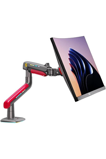 Omniax F5-Gr Gaming 32-60" Monitor Arm 2-20 kg Rgb Professional Monitor Hanger