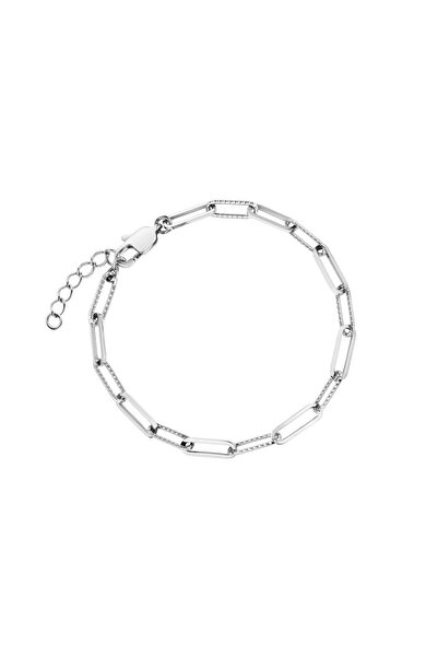 Rosefield JBHCS.J596 Dövme Zincirli Çelik Bileklik