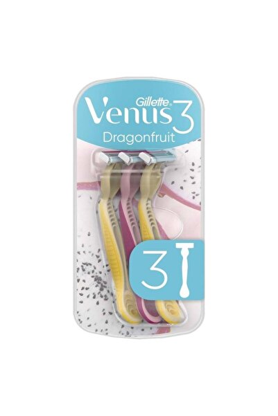 Gillette Venus Dragonfruit Kullan At 3'lü Kadın Tıraş Bıçağı