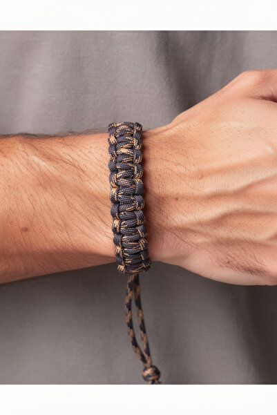 PARACORD Bileklik Madmax Model Haki ve Hardal