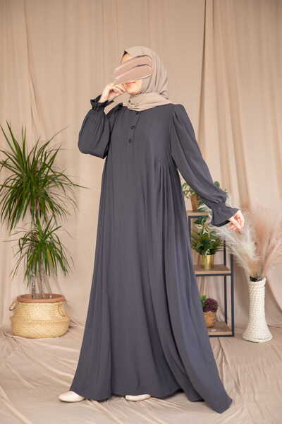 Nissra Ankanoor Rochie Antracit Jumătate Plachetă Anka 255073