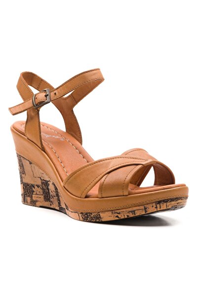 Zeynep Sıradağlı Riccarda Ortopedik Sandalet Taba