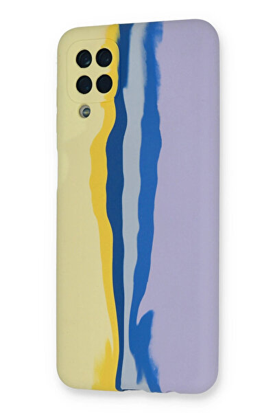 Kazan Hobi جراب Newface لهاتف Samsung Galaxy A22 مصنوع من السيليكون الرخامي -...