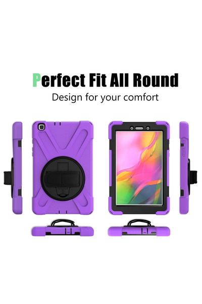 StylStore Newface Samsung Galaxy T290 Tab a 8 Case Amazing Tablet Cover - Purple