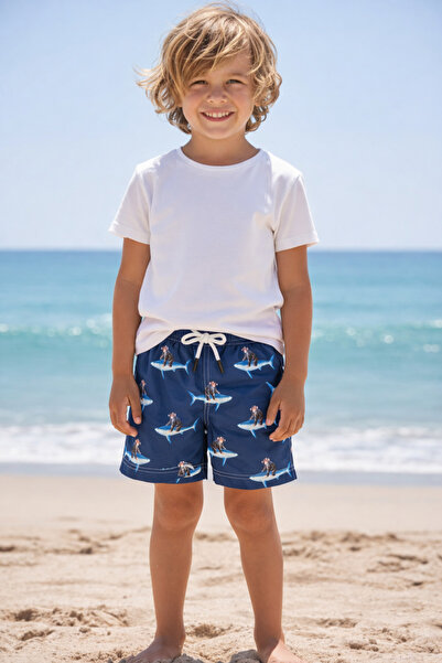 Verscon Erkek Çocuk Deniz & Havuz Şort Mayo 3 - 11 Yaş