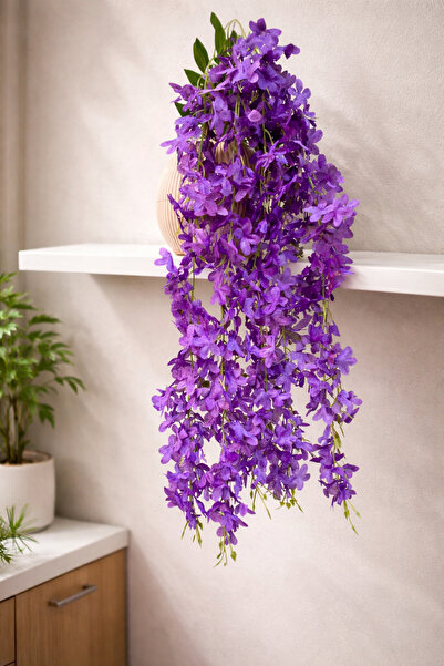 LABURN Sarkan Akasya Yapay Kuru Çiçek Dekoratif Banyo Mutfak Çiçeği Sartık Çiçek