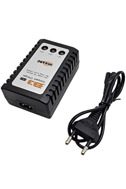 Choice شاحن بطاريات ليثيوم بوليمر Imax B3 Pro 7.4 فولت/11.1 فولت، مزود بقابس ...