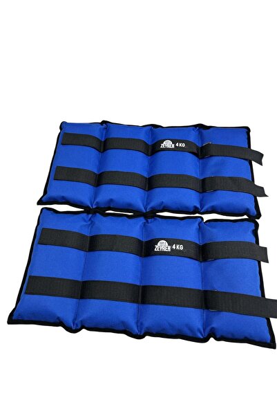 S ZEYREK 5 كجم × 2 قطعة إجمالي 10 كجم مجموعة وزن تقوية عضلات اليد والقدم والم...