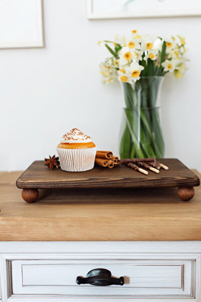 Akayev Wooden 30X20 cm Standing Presentation Plate