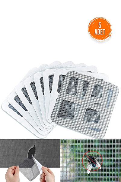 Factorial Banyo Gider Süzgeci 10'lu Tıkanıklık Önleyici File Sineklik Yama Ke...