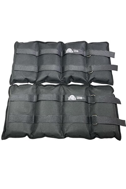 S ZEYREK 2.5 كجم × 2 قطعة إجمالي 5 كجم مجموعة وزن تقوية عضلات اليد والقدم وال...