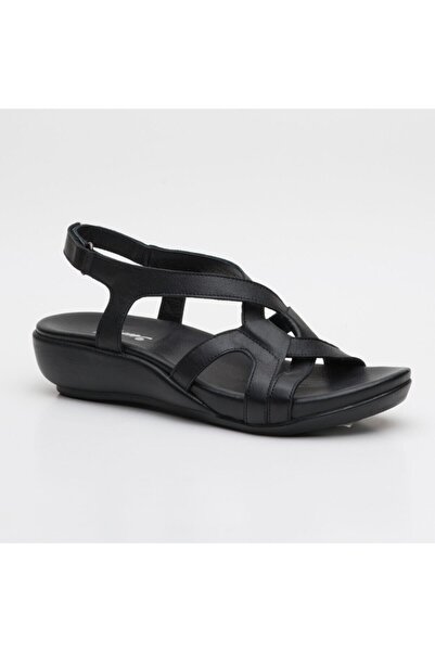 Zeynep Sıradağlı Sandale de damă Orfeo din piele naturală, negre