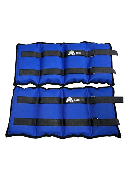S ZEYREK 2.5 Kg × 2 Adet Toplam 5 Kg El Ayak Bilek Kas Güçlendiriçi Ağırlık S...