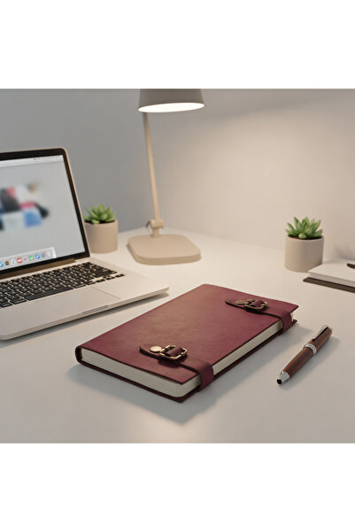 Leather Anatolia Hakiki Deri Defter Kılıfı, Defter Hediyeli Deri Defter Kılıf...
